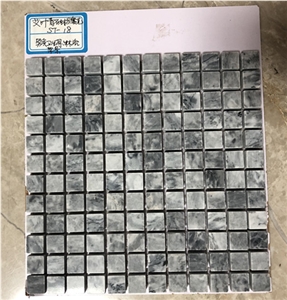 Grey Marble Stone Mosaic Tiles for Washroom