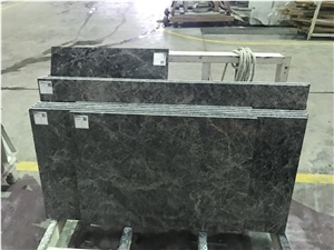 Hermes Dark Grey Marble Tiles for Project