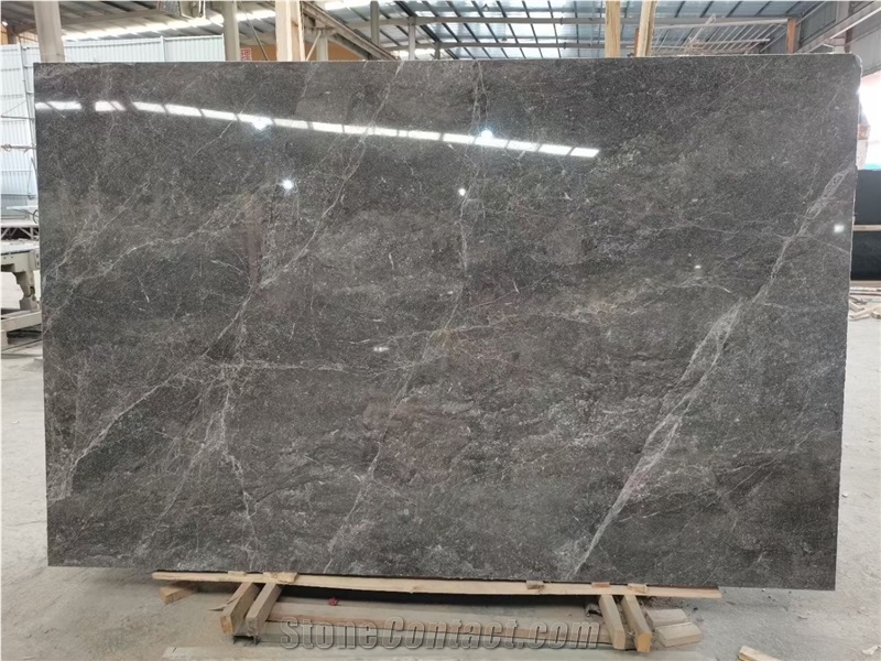 Hermes Gray Marble Slab and Tiles for Project