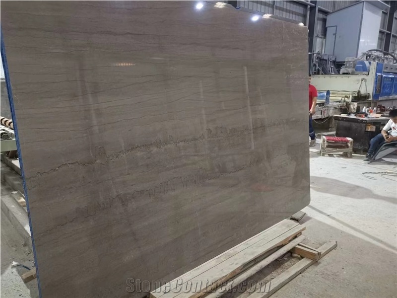 Italian Wood Grain Marble Slab for Project