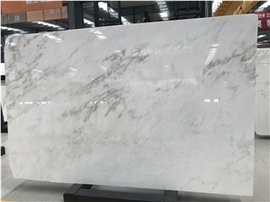 Jiashi White Marble Slab for Wall Cladding