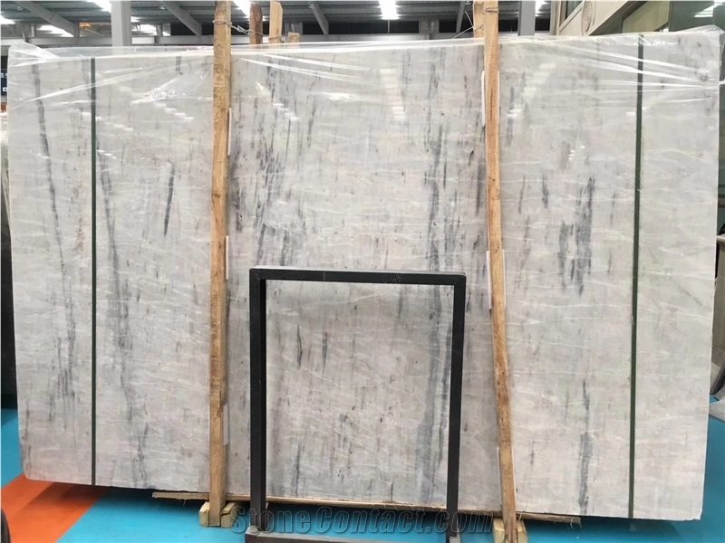 King White Marble Slab and Tiles for Porject