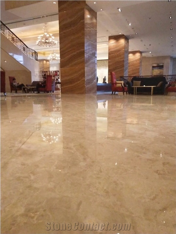 Malaysia Dream Beige Marble for Wall Cladding