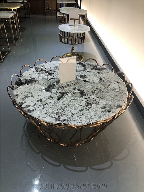 New York Marble Stone Coffee Table Tops