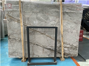 Normandy Gray Marble Slab for Flooring Tiles