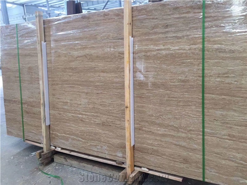 Osor Travertine Slab for Wall Covering