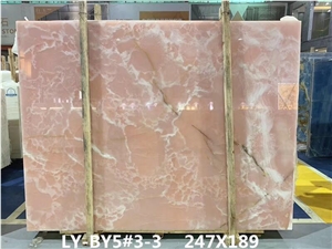 Pink Onyx for Walling Tile