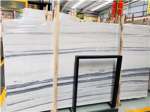 Platinum Striato Marble Slab for Project