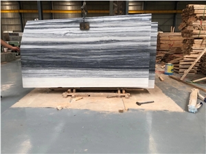 Platinum Striato Marble Slab for Project