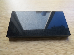 Pure Black Artificial Quartz Stone for Wall