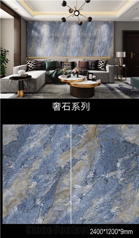 Rock Slab Artificial Marble Slab for Floor Tiles