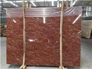 Rose Red Marble Slab for House Decoration