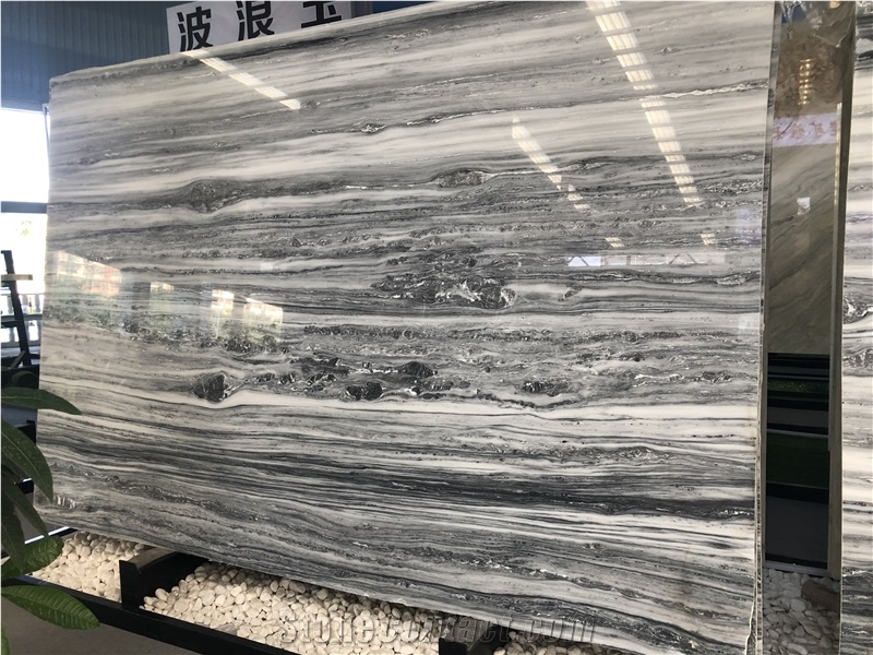 Sea Wave Grey Marble for Wall and Floor Tile