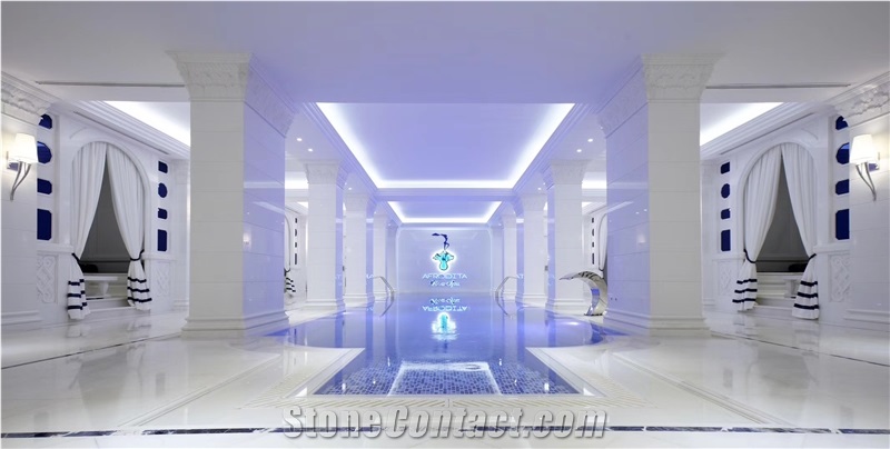 Thassos Marble for Internal and Exteral Decoration