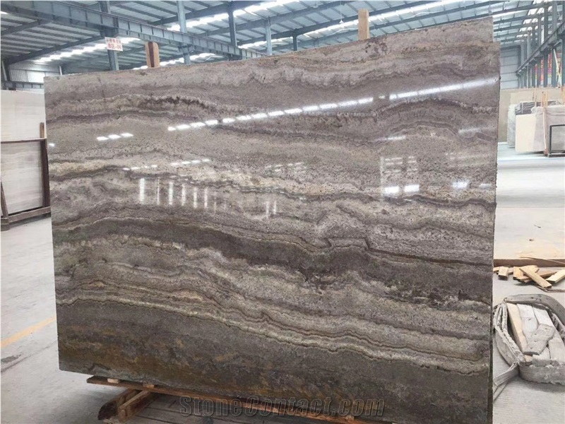 Travertino Silver Mic Slab for Project