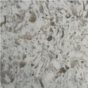 White Artificial Quartz Stone Rfy10112