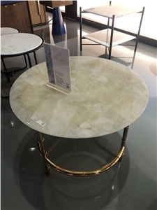 White Marble Table Top Design