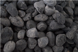 Balck Pebbles, River Stone, Crushed Chips Gravels