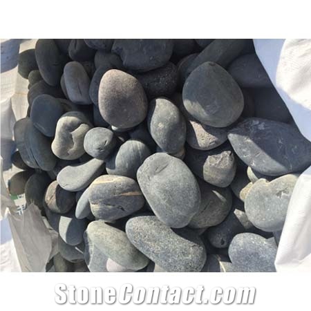 Grey Tumble Stone for Decorating Garden