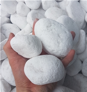 Top Quality White Pebble Stone for Decorating