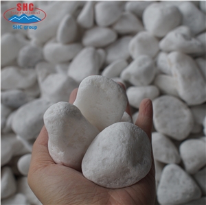Top Quality White Pebble Stone for Decorating