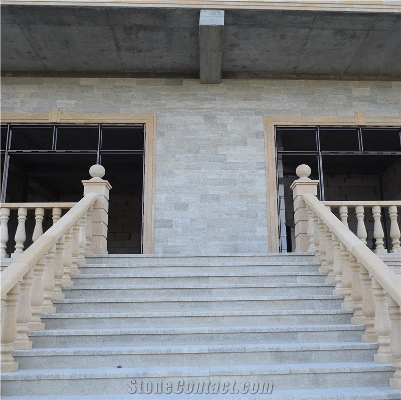 Akushinsky Limestone Facade, Stairs, Balustrades