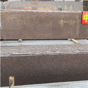 Central Red Granite Small Slabs Natural Stone