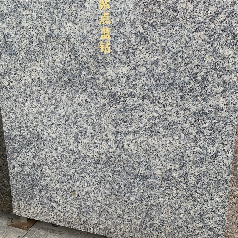 China Grey Polished Granite Slab for Villa Decor
