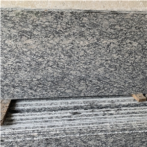 China Spray White Granite Slab Indoor & Outdoor
