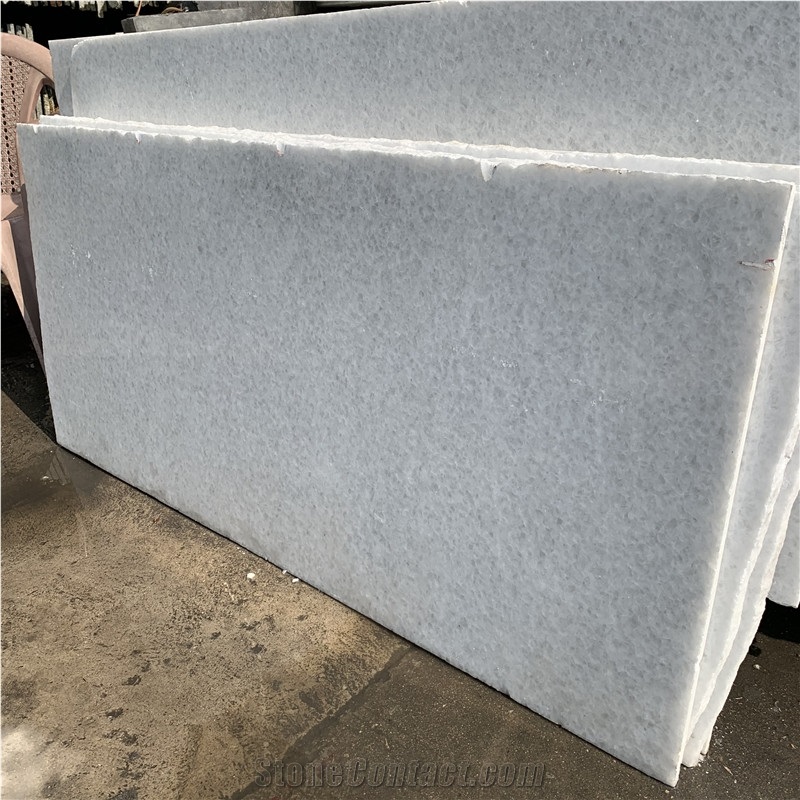 Crystal White Granite Slabs Wall Floor Tiles