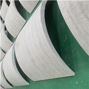 Customized Natural Stone Hollow Marble Column Panel