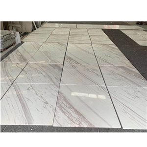 Greece Volakas White Marble Floor Tiles