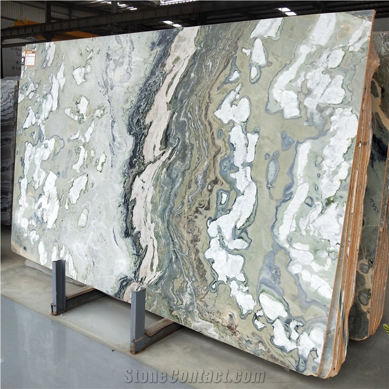 Green Marble Slab for Luxury Interior Design