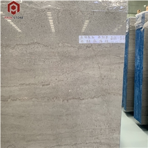 High Polished Cartier Grey Marble Slab For Wall And Floor