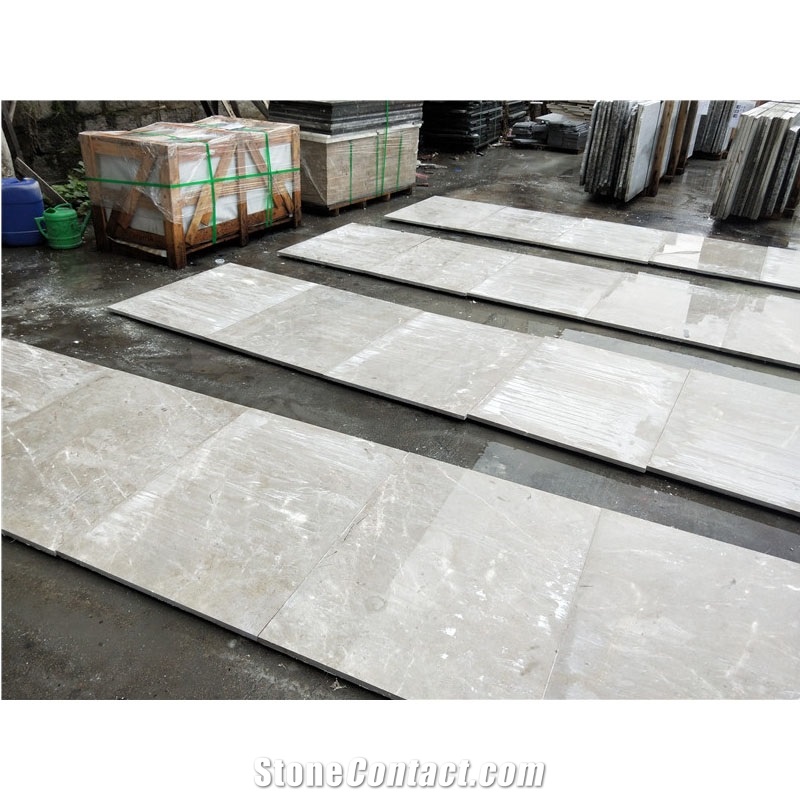Natural Castle Gray Marble Slab for Hotel Project