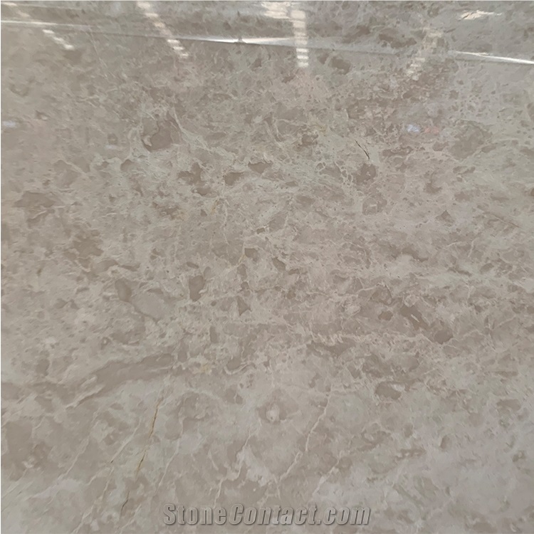 Natural Delia Beige Marble Slab For Interior Wall