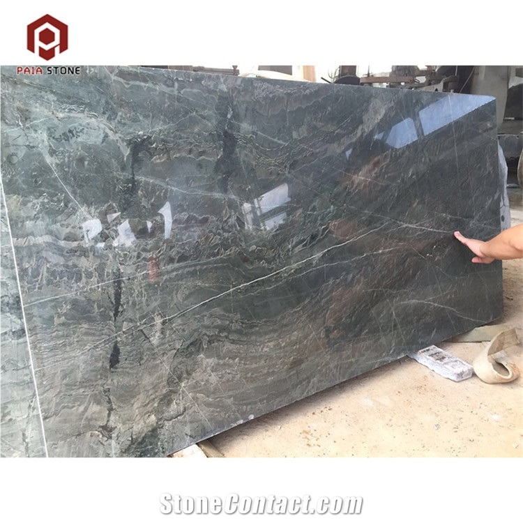 Nine Dragon Wall Marble China Green Stone