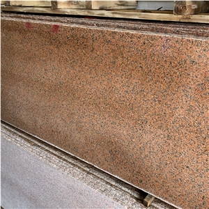 Outdoor Tianshan Red Granite Slabs Natural Stone