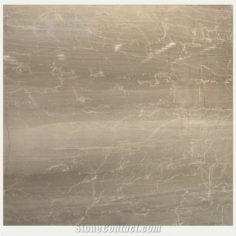 Romanian Light Grey Marble Slab Interior Design