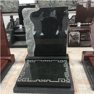 Maoshan Black Granite Monument/Tombstone/Gravestone Design