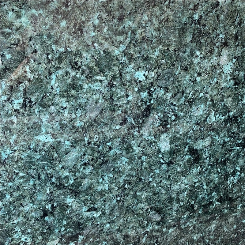 18Mm Polished South Africa Green Granite Slabs Natural Stone
