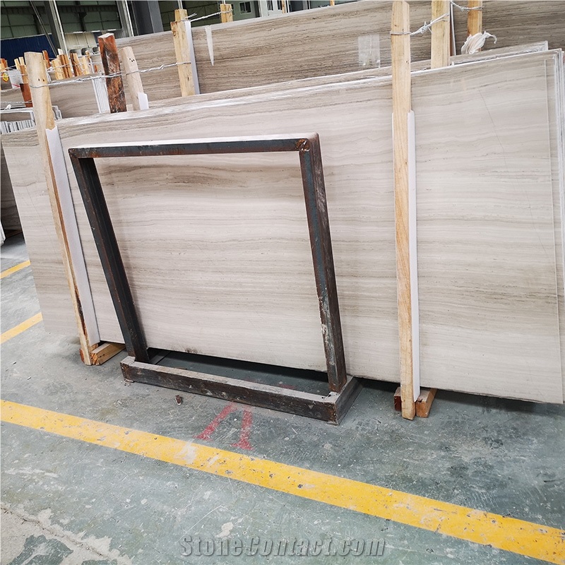 Wooden White Marble Tile For Decoration Your House