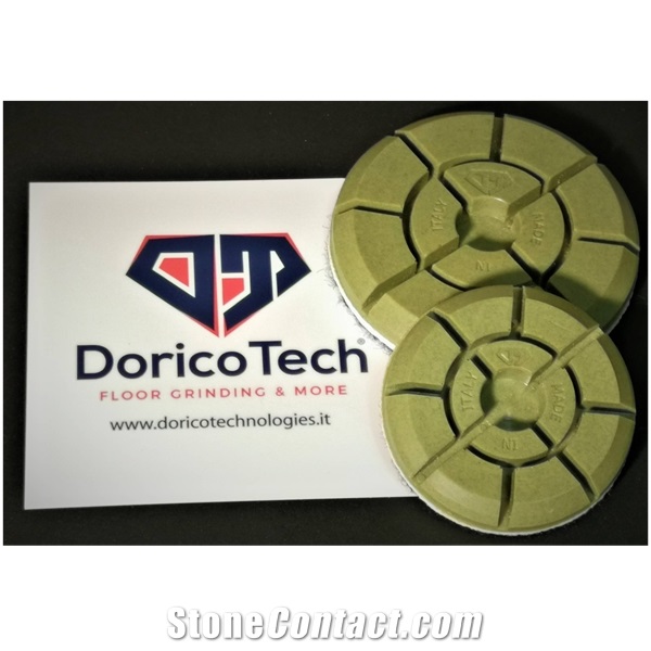 Disco Jupiter Green (Concrete) Velcro Backed Floor Grinding Disc