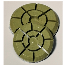 Disco Jupiter Green (Concrete) Velcro Backed Floor Grinding Disc