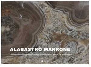 Alabastro Marrone Onyx Slabs