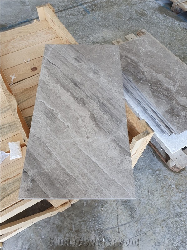 Atlantic Grey Marble Tiles