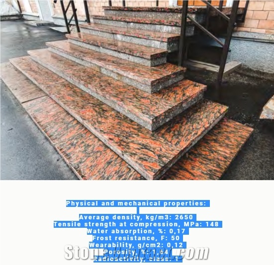 Karjalan Punainen- Kalguvara Granite Steps