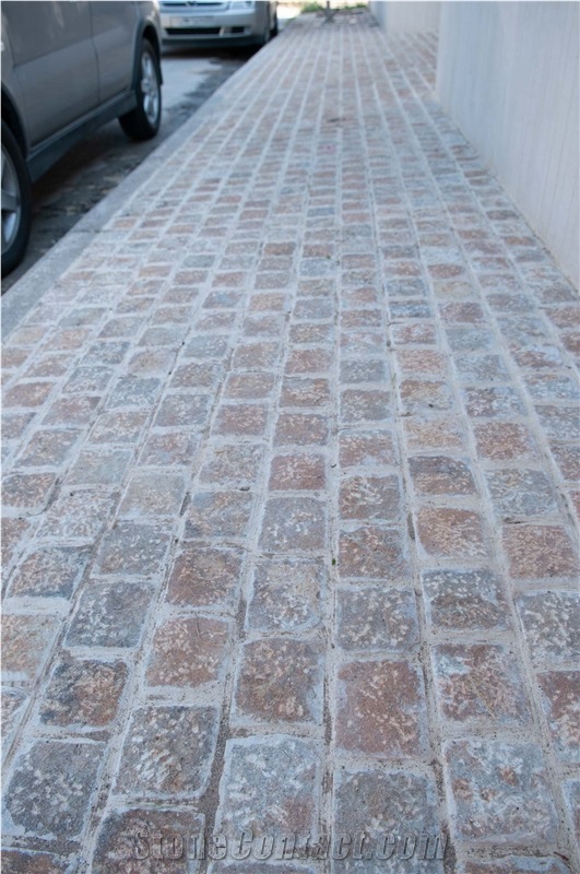 Terra Coral Cube Stones,Outdoor Stone,Paving Stone
