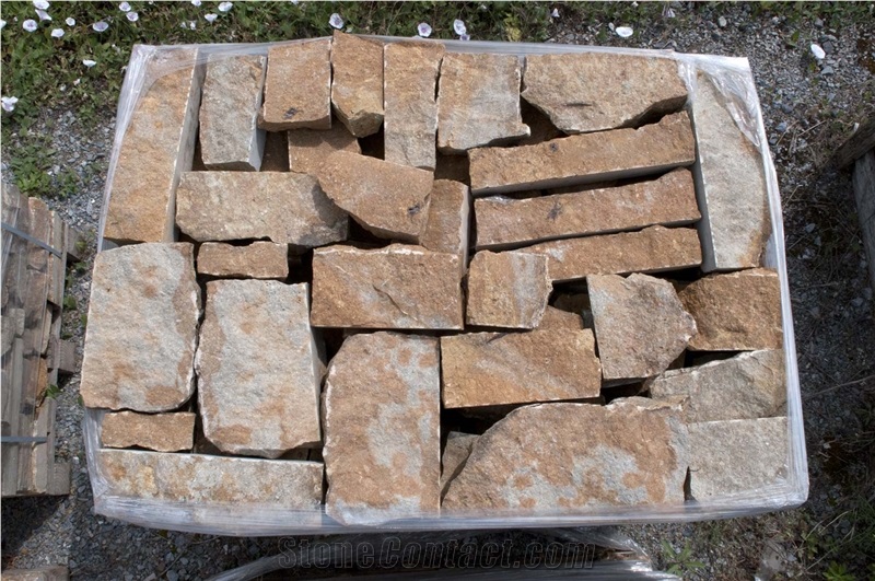 Terra Coral Irregular Wall Stone, Building Stone