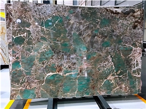 Amazonita Green Quartzite Floor Wall Slabs Tiles